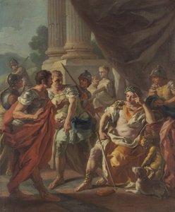Alexander veroordeelt valse lof, 1760-9